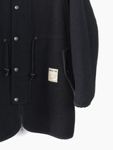 Final Home 90s Wool/Fleece Double Collar Coat