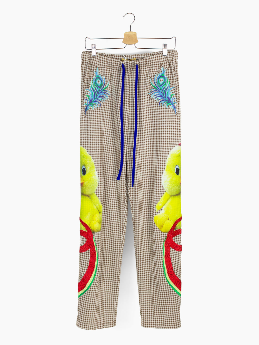 Penultimate SS22 Gingham Patched Track Pants