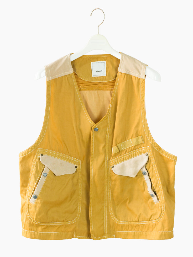 Dézert 80s Orange Cargo Vest