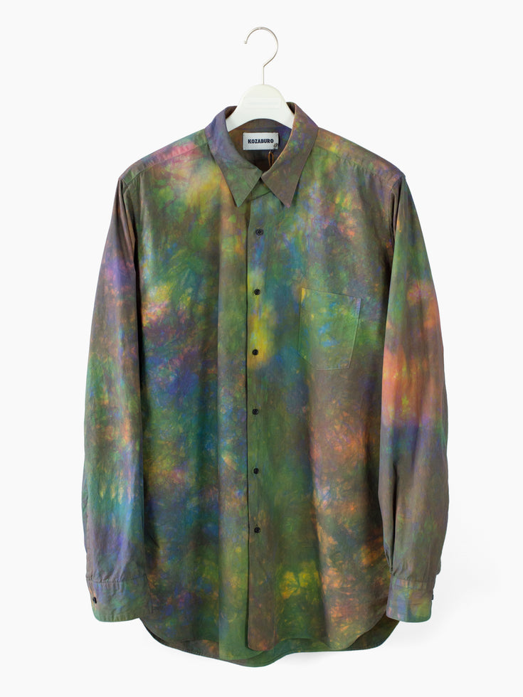 Kozaburo SS22 Cosmo Hand-Dyed Classic Shirt