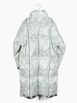 Final Home 90s Snow Camo Down-Filled Survival Parka