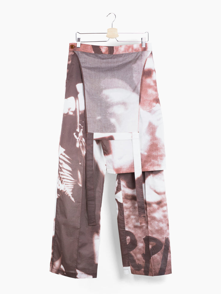 Camilla Damkjaer SS21 Printed Apron Wide Trousers