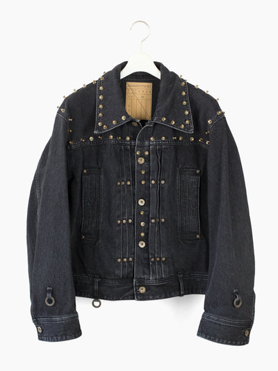 Soshiotsuki SS22 Studded BDH Denim Jacket – HUIBEN