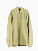 Balenciaga AW20 Ripstop Cocoon Shirt