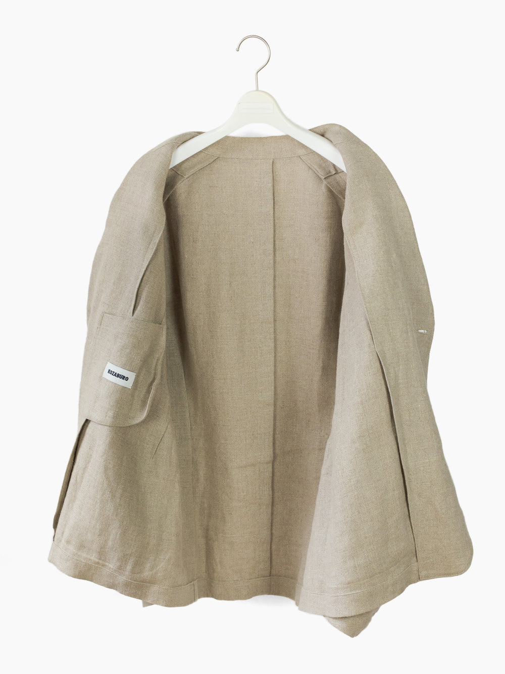 Kozaburo SS19 Linen Sack Fit SB Blazer