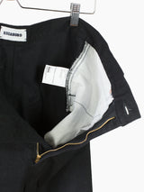 Kozaburo AW20 Black Long 3D Bootcut Jeans