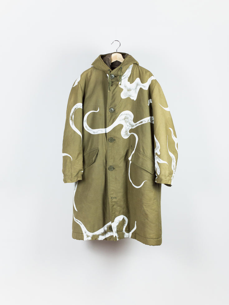 Eddie Yu Hand Painted 40s Deck Parka