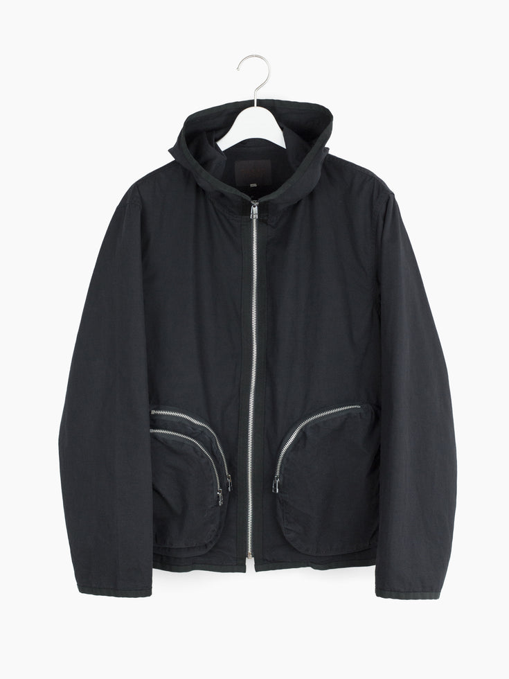 Takeo Kikuchi 3D Oval Pocket Hooded Parka