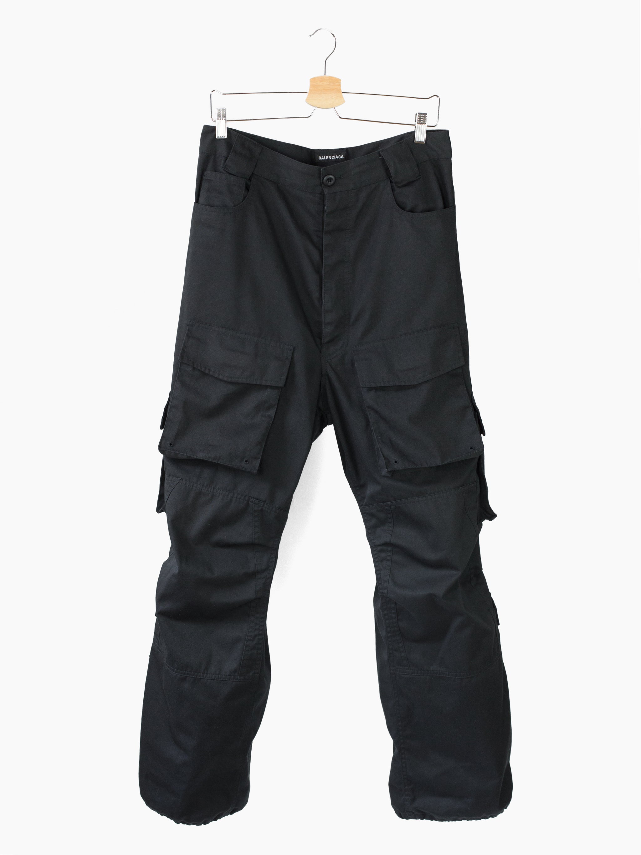 Cargo Multi Pocket Trouser - Black