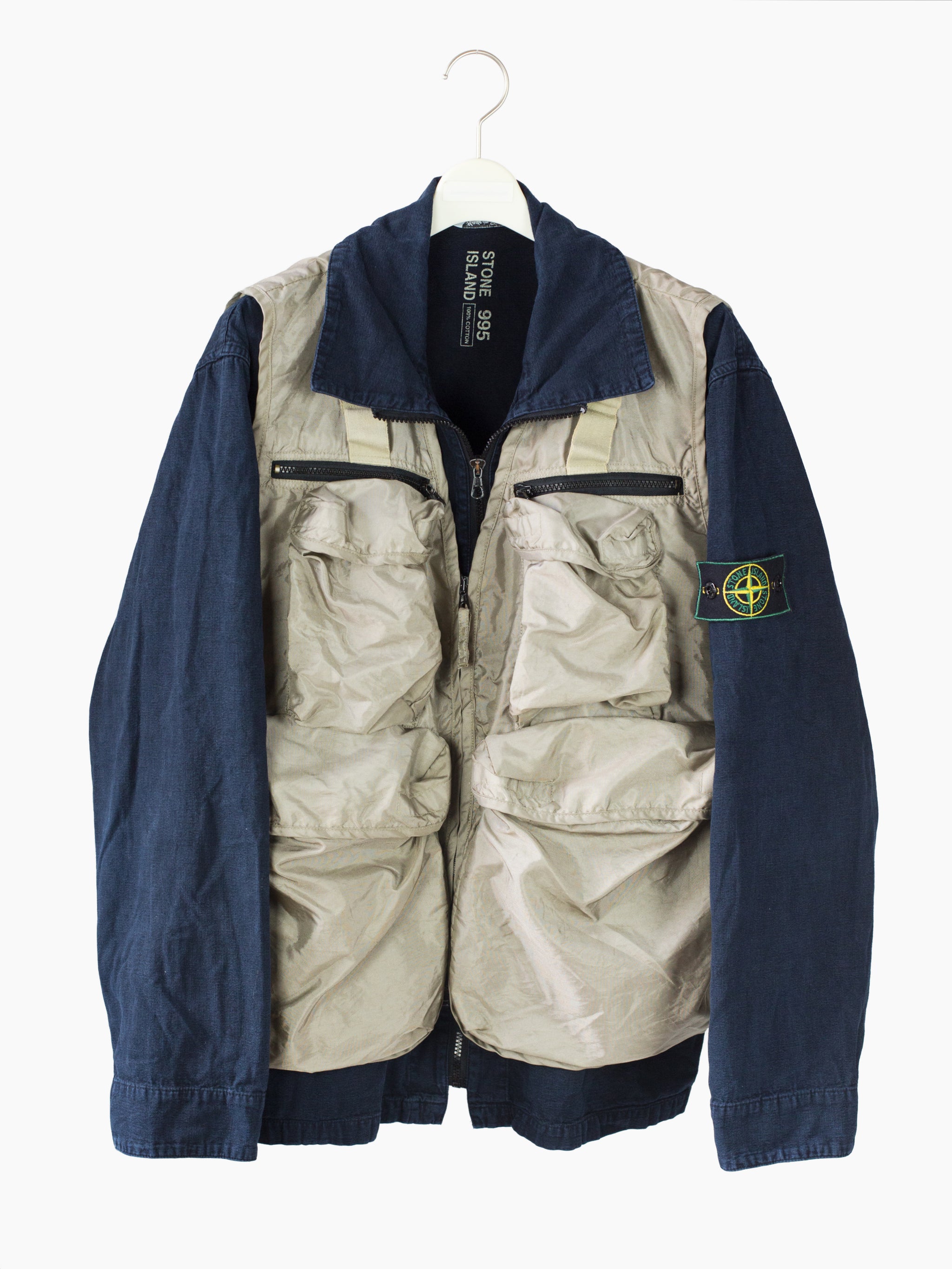 Stone Island AW95 Formula Steel Modular Combo Vest Jacket – HUIBEN