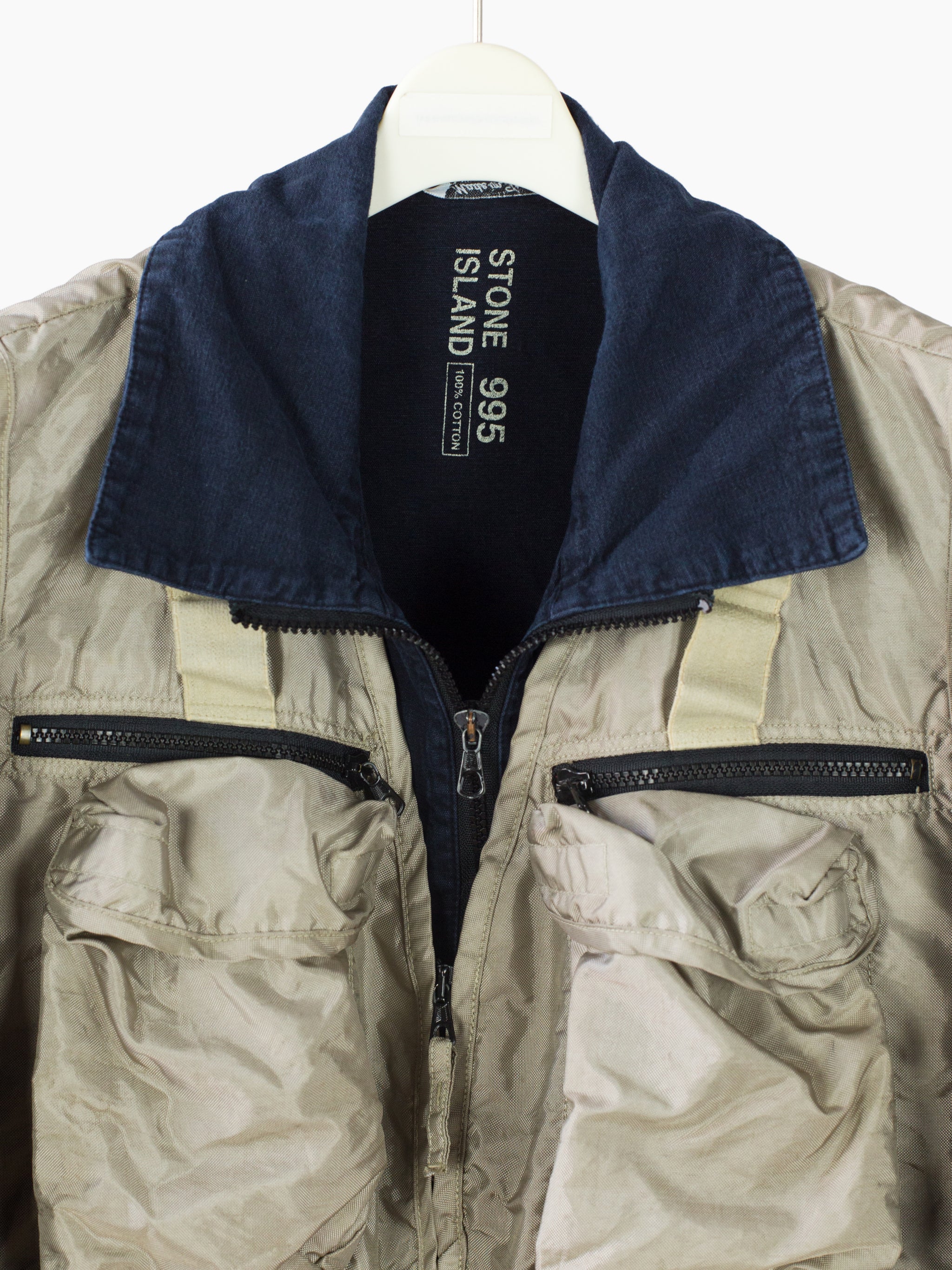 Stone Island AW95 Formula Steel Modular Combo Vest Jacket – HUIBEN