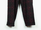 Yohji Yamamoto Y's Leather Sidestripe Woven Trousers