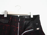 Yohji Yamamoto Y's Leather Sidestripe Woven Trousers
