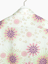 Alexander Van Slobbe 90s Future Floral Knit Shirt
