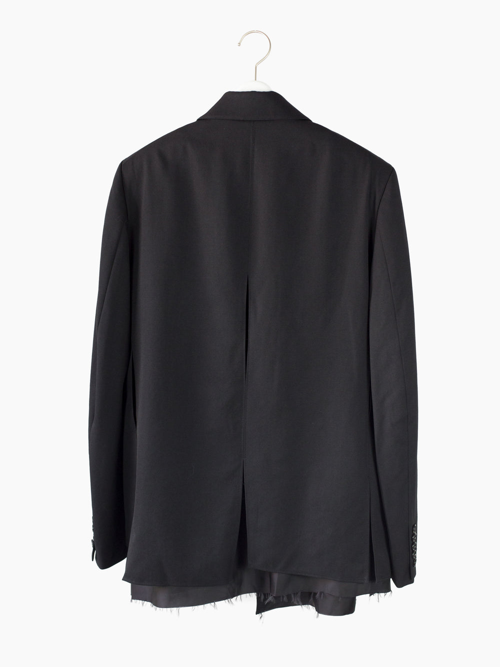 Sulvam AW22 Slashed Wool Gabardine 2B Suit Jacket HUIBEN sulvam-aw22-slashed-wool-gabardine-2b-suit-jacket-huiben