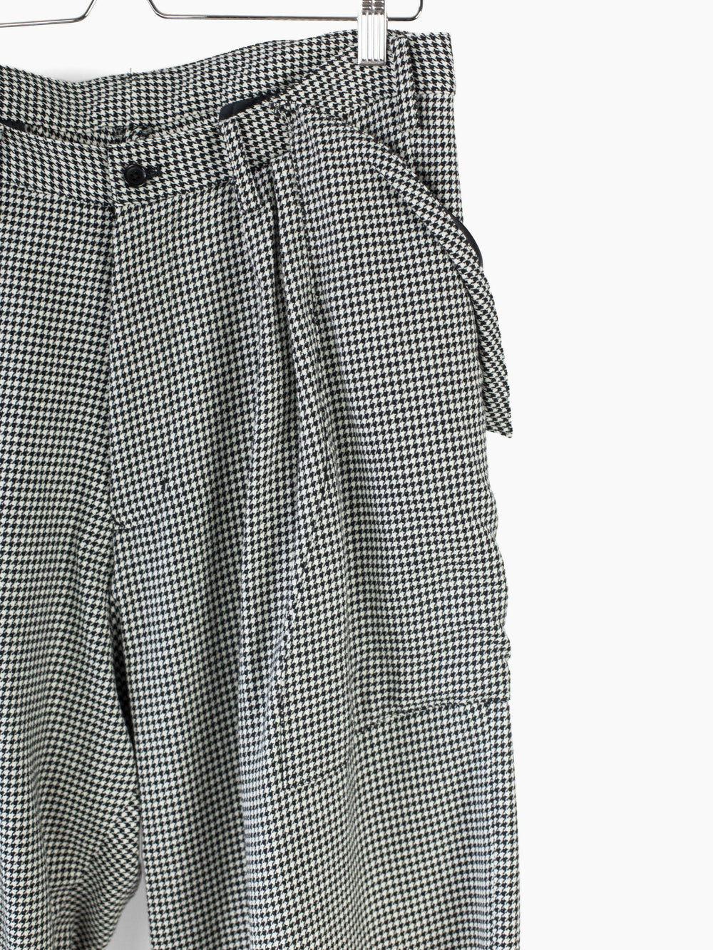 Sulvam AW22 Houndstooth Wide Trousers