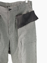Sulvam AW22 Gardening Pocket Houndstooth Trousers