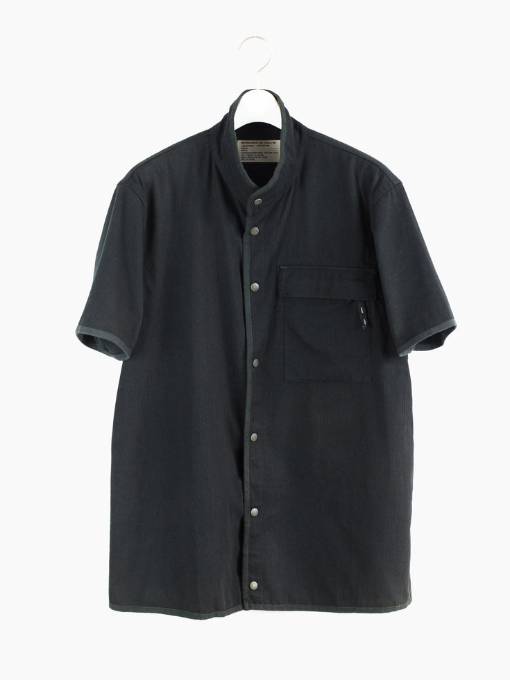 Pied Piper 00s Band Collar Work Shirt