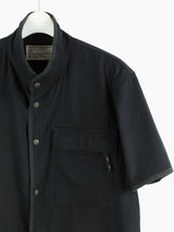 Pied Piper 00s Band Collar Work Shirt