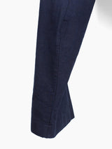 Kozaburo AW21 Indigo Plainweave 3D Tailored Trousers