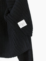 Sulvam AW22 Sailor Collar Slashed Shoulder Knit