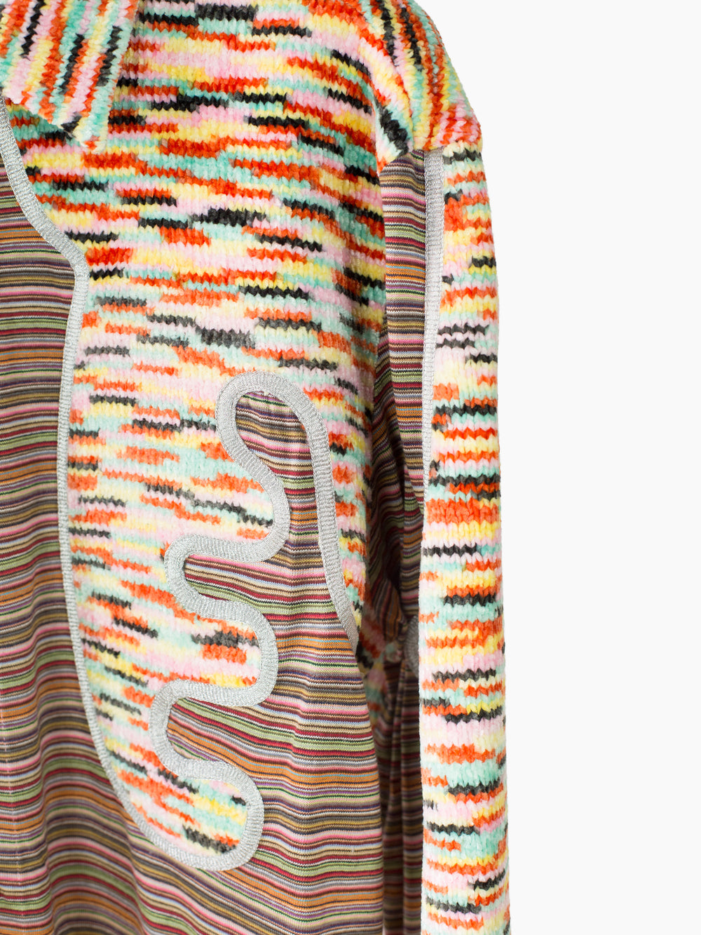 Penultimate AW22 Fleece + Jersey Stripe Combo Shirt