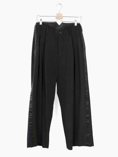 Soshiotsuki AW22 Dokan Pleated Wide Trousers – HUIBEN