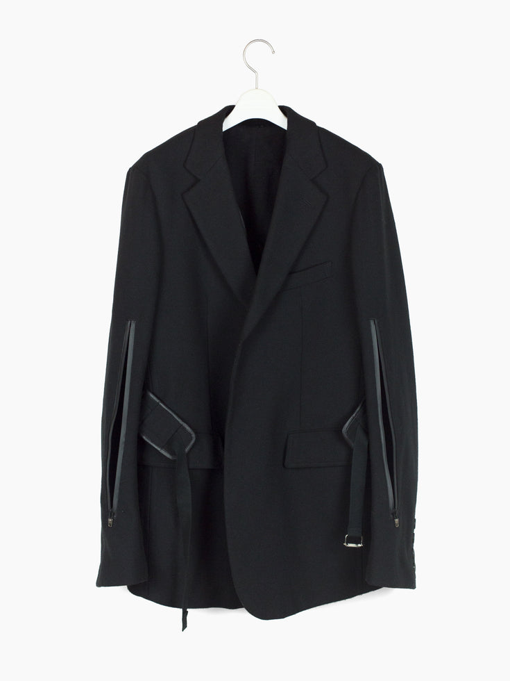 Takahiromiyashita The Soloist AW18 Harness Blazer