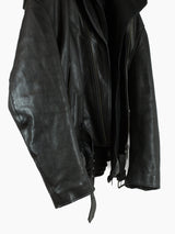 Balenciaga 18AW Layered Leather Rider