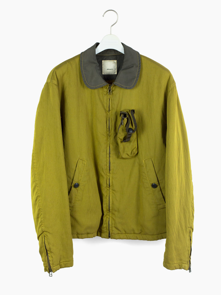 Dézert 90s Mustard Club Collar Work Blouson