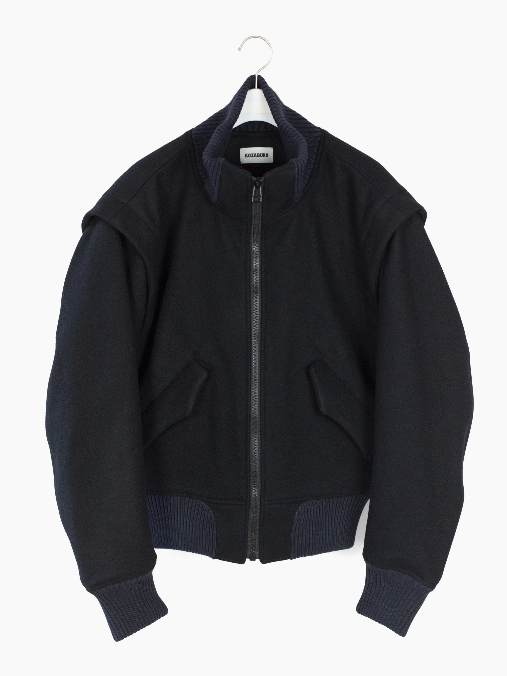 KOZABURO UNIFORM CREW BLOUSON NavyKOZABU - ブルゾン