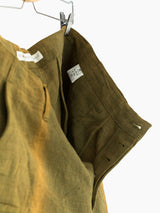 Kyoji Maruyama Heavy Linen Sun-Faded Cargo Shorts