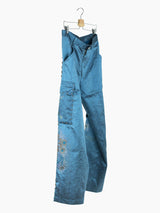 Penultimate AW21 Studded Thai Silk Workwear Cargo Pants