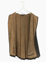 Sophie Hong Mud-Dyed Silk Shirt Jacket