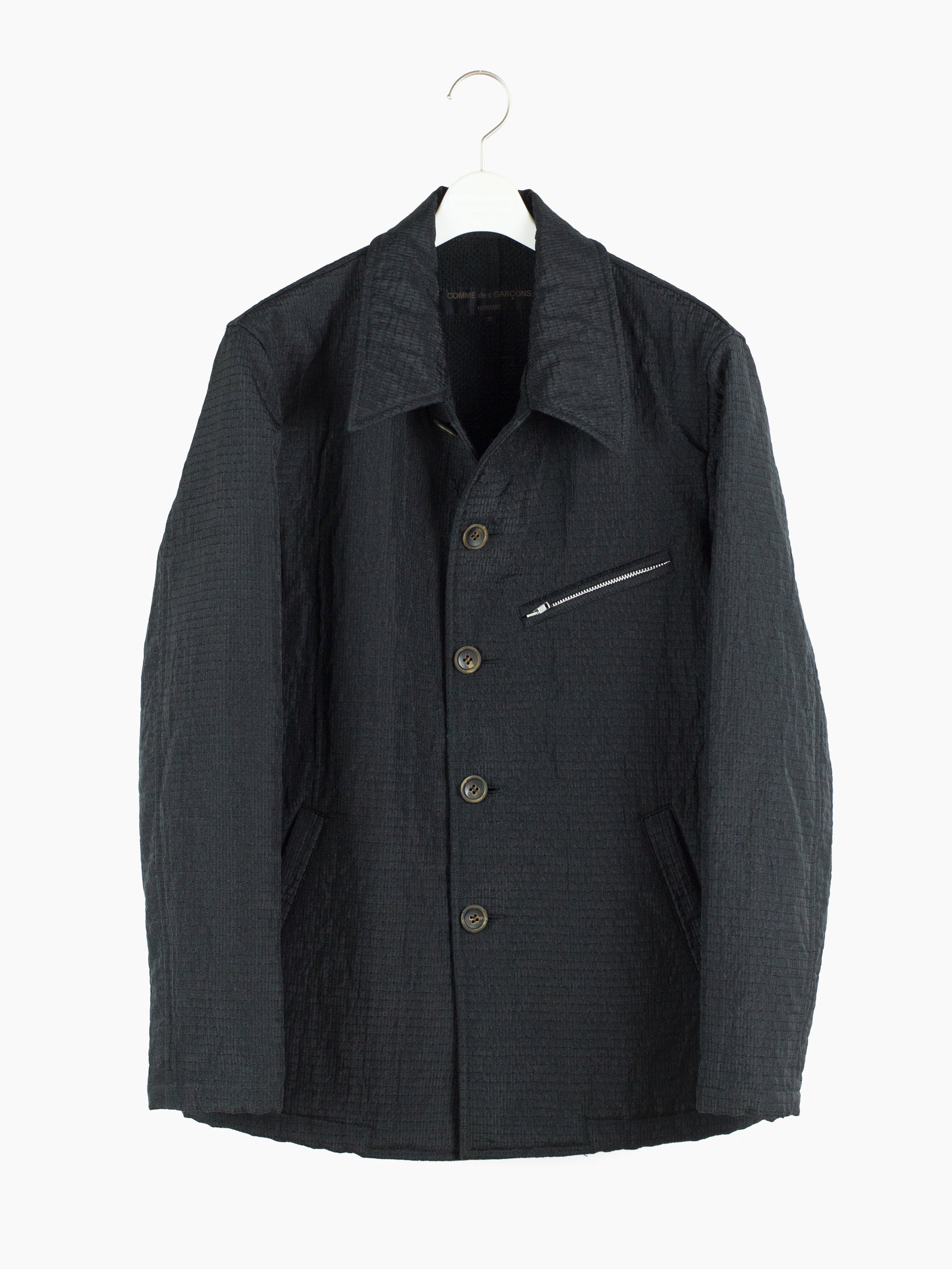 Comme des Garçons Homme 2002 Sashiko Textured Deck Jacket – HUIBEN