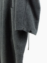 CCP.FM Grey Wool Apron Coat