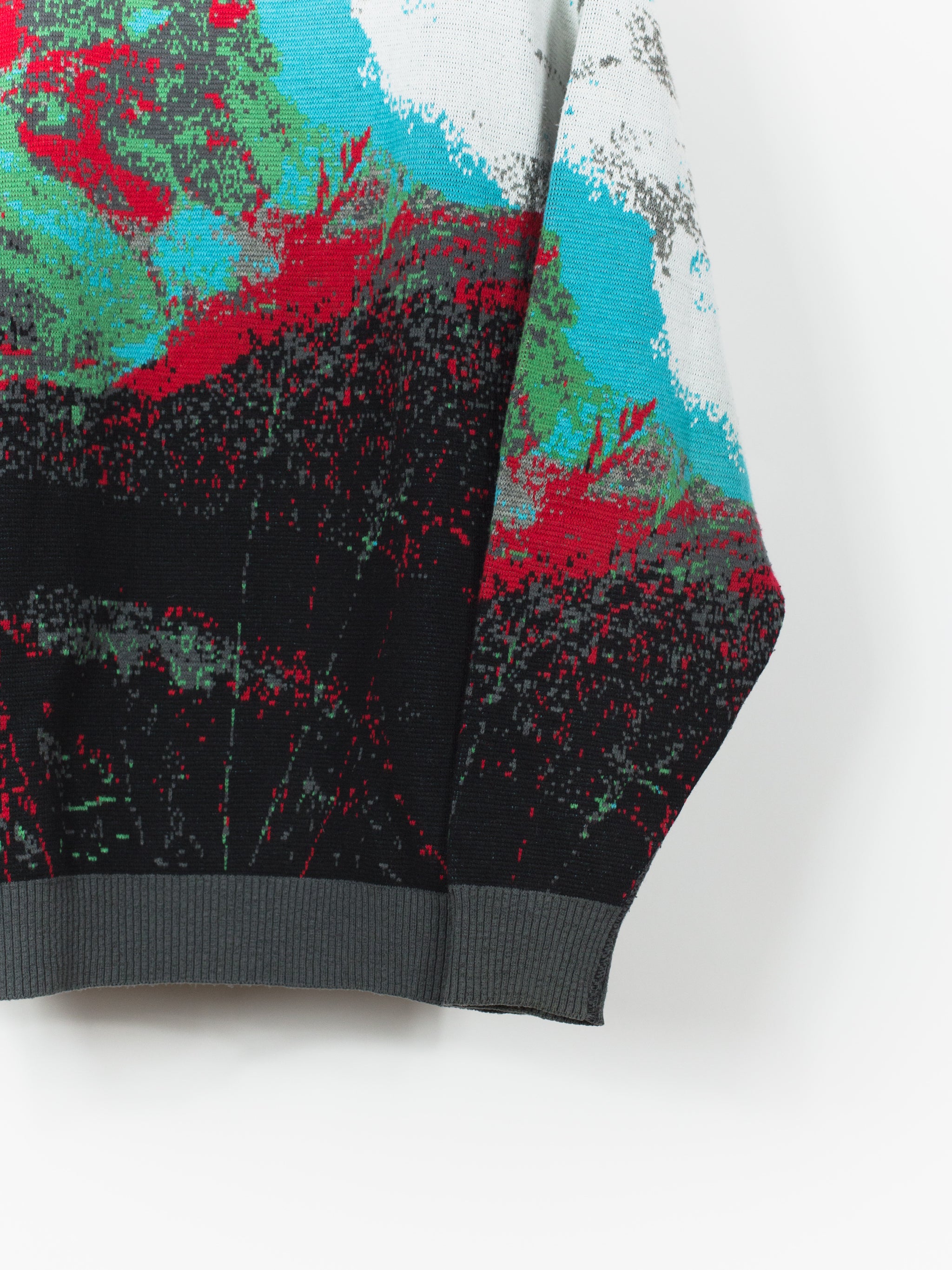 Bless x Oxbow 2009 Anaglyph 3D Skolpen Knit Sweater – HUIBEN