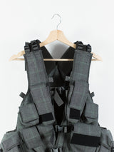 Junya Watanabe SS19 Glen Check Wool Tactical Vest