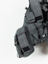 Junya Watanabe SS19 Glen Check Wool Tactical Vest