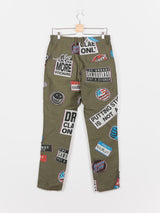Doublet SS16 Jacquard Woven Sticker Pants