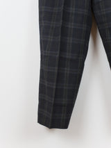 Comme des Garçons Homme 1990 Two-Pleat Wool Check Trouser
