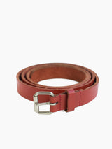 Comme des Garçons Homme Plus Red Leather Belt