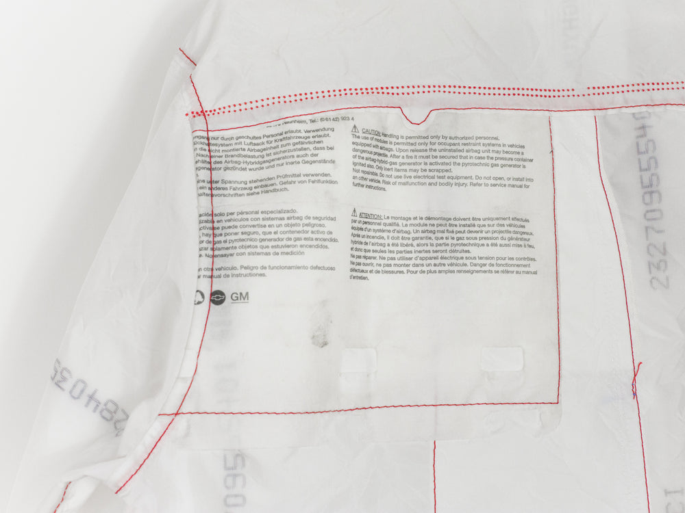 Kanghyuk SS17 (MA Collection) Foldover Recycled Airbag Jacket