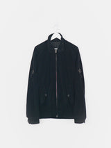 Number (N)ine SS02 Velour High Collar Jacket