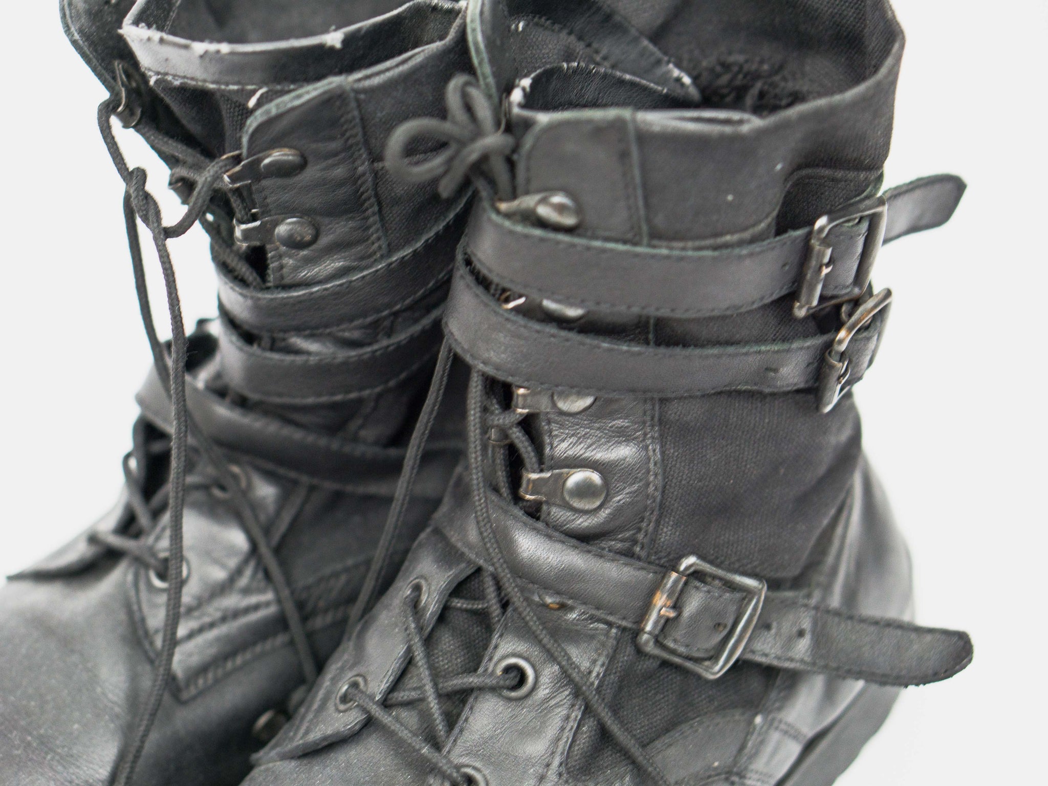 Number (N)ine SS06 Jungle Miltary Boots – HUIBEN