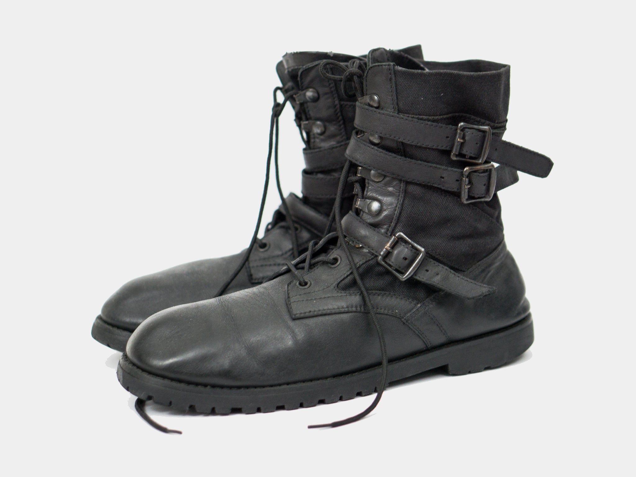 Number (N)ine SS06 Jungle Miltary Boots – HUIBEN