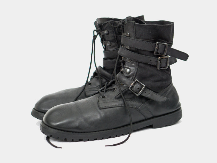 Number (N)ine SS06 Jungle Miltary Boots
