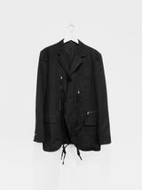 Yohji Yamamoto Pour Homme SS13 Look 26 String-Tie Full Suit