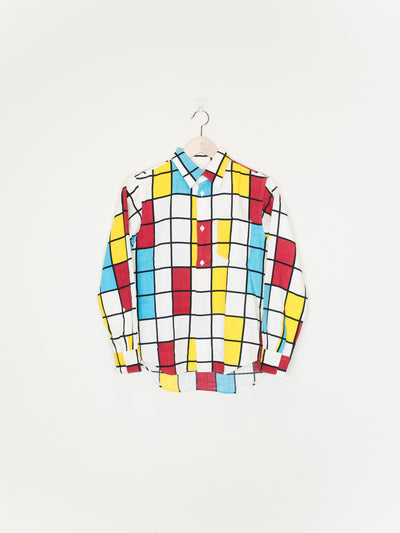 Junya Watanabe 2001 Mondrian Print Shirt – HUIBEN