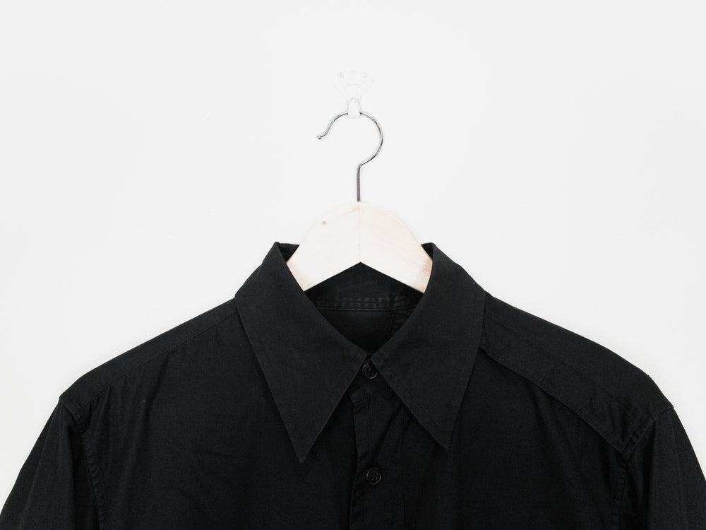 Yohji Yamamoto Y's For Men SS08 Deconstructed Slash-Back Shirt